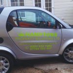 Small car signwriting